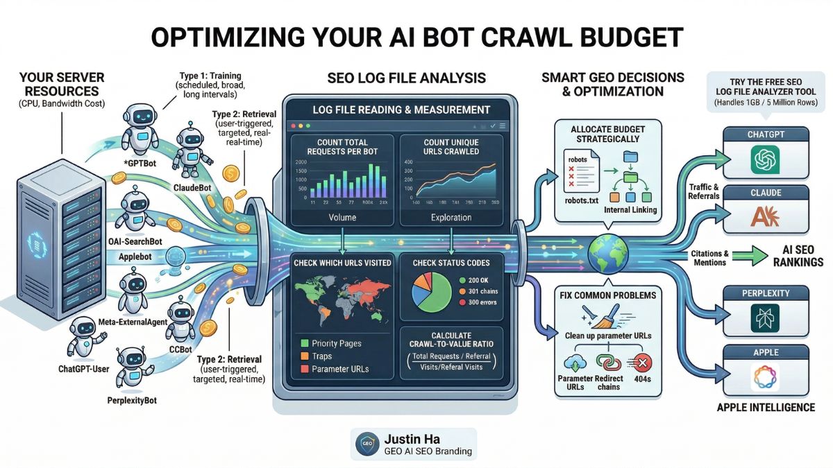 How to Read AI Bot Crawl Budget in Your SEO Log File